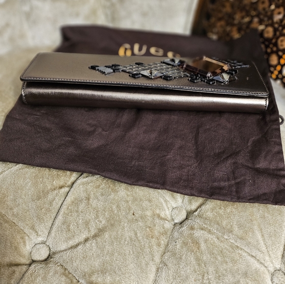 Rare Authentic Gucci crystals embellished clutch - Picture 5 of 9